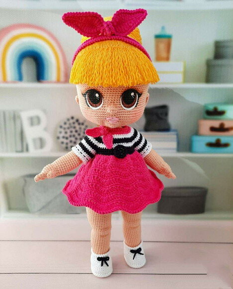 Boneca LoL Amigurumi- Receitas de amigurumi em PDF português