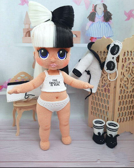 Boneca LoL Amigurumi- Receitas de amigurumi em PDF português