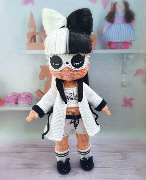 Boneca LoL Amigurumi- Receitas de amigurumi em PDF português