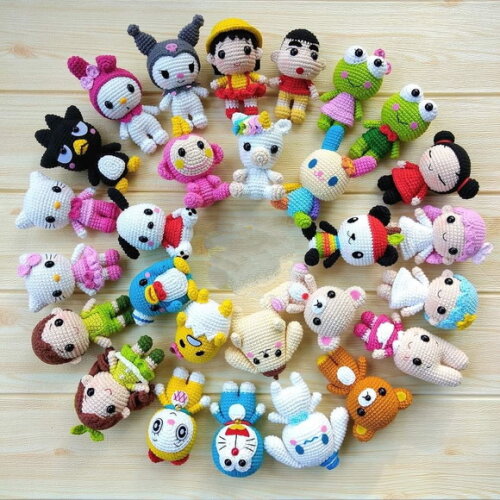 Receita 30 bichinhos amigurumi