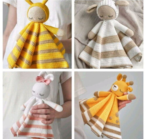 Receita 4 Naninhas Amigurumi