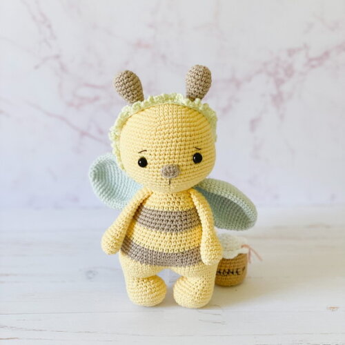 Receita Abelha Amigurumi