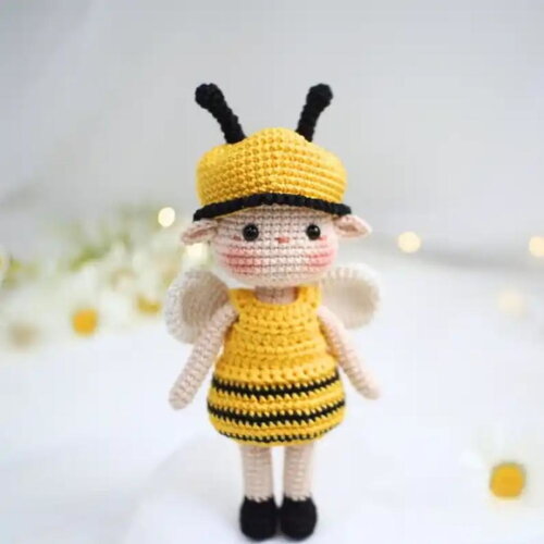 Receita Abelhinha Amigurumi
