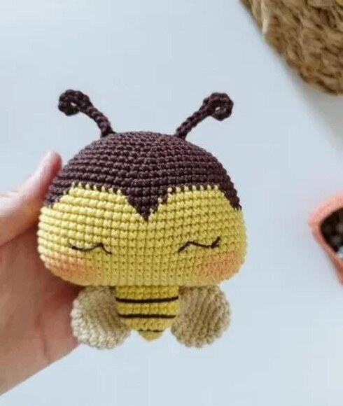 Receita Abelhinha Amigurumi