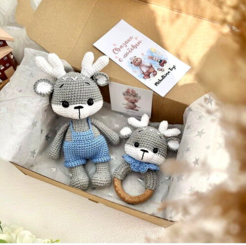 Receita Alce Amigurumi