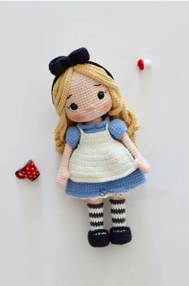 Receita Alice Amigurumi