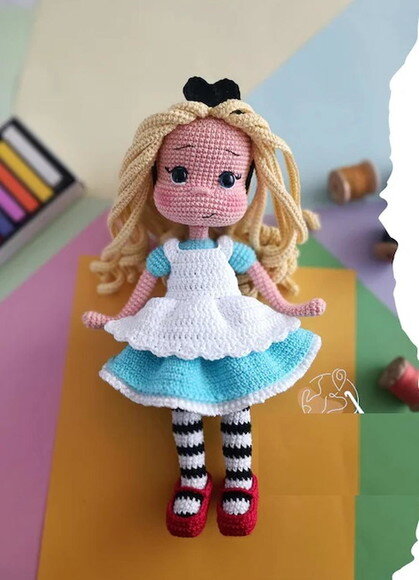 Receita Alice Amigurumi