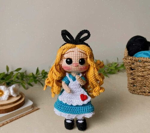 Receita Alice Amigurumi