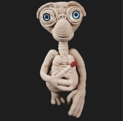 Receita Alienigena Amigurumi