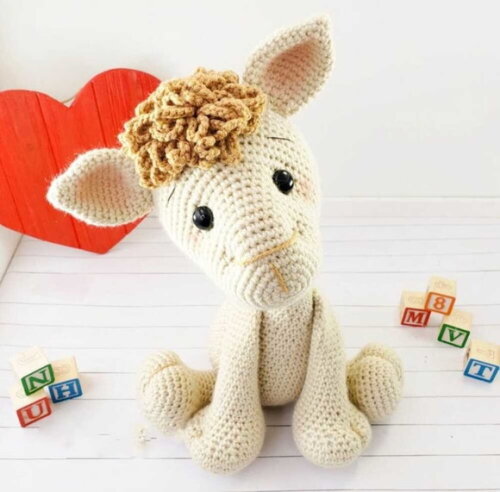 Receita Alpaca Amigurumi
