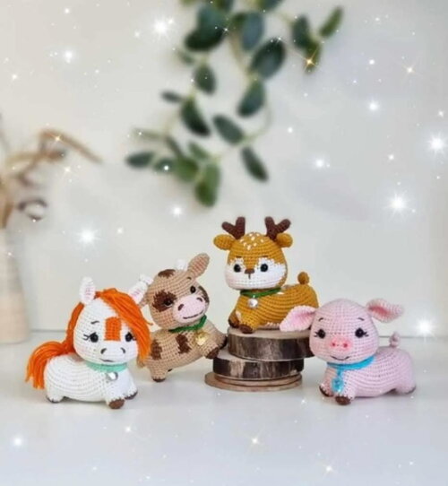 Receita Animais Amigurumi