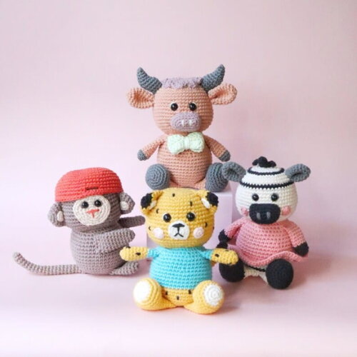 Receita Animais Amigurumi