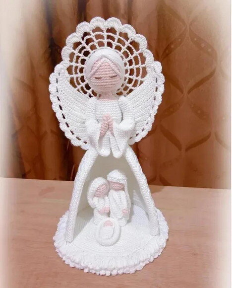 Receita Anjinha Amigurumi