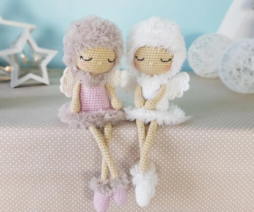 Receita Anjinha Amigurumi