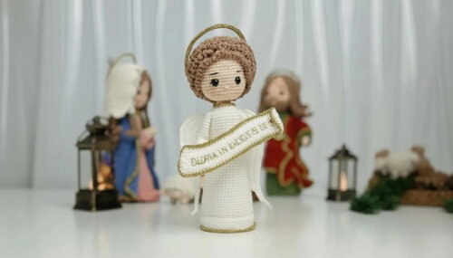 Receita Anjo Amigurumi