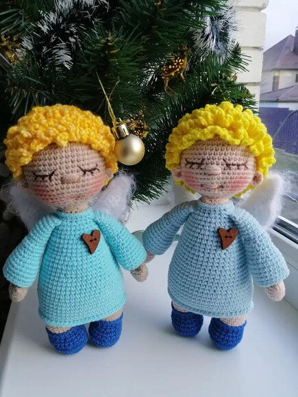 Receita Anjo Amigurumi