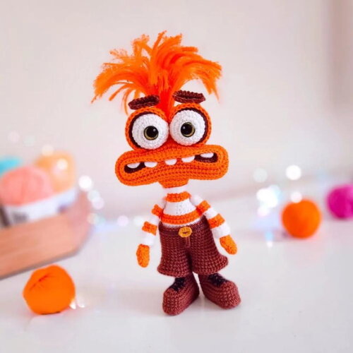 Receita Ansiedade Amigurumi