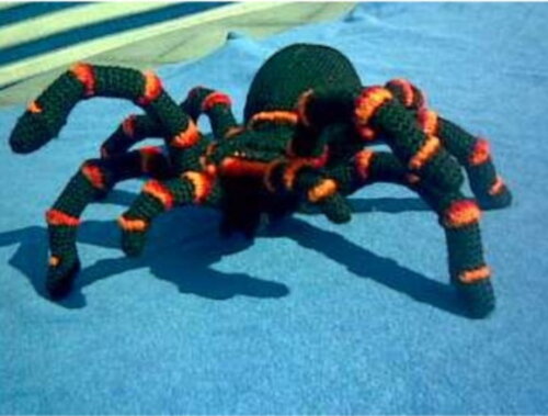 Receita Aranha Amigurumi