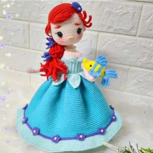 Receita Ariel Amigurumi