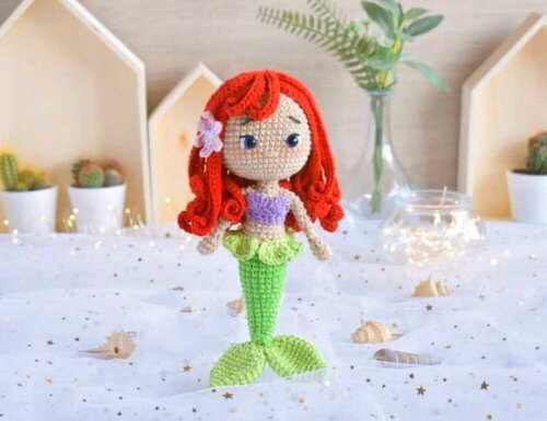 Receita Ariel Amigurumi