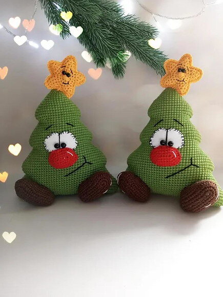 Receita Arvore de Natal Amigurumi