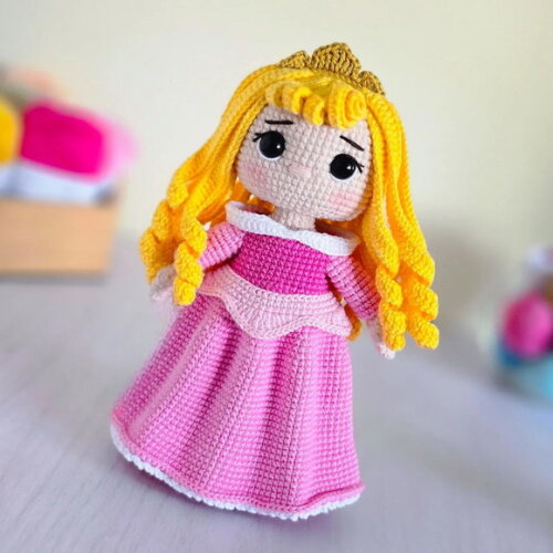 Receita Aurora Amigurumi