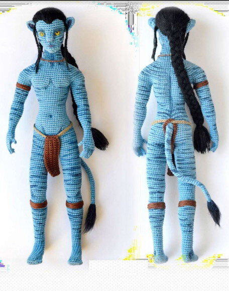 Receita Avatar Amigurumi