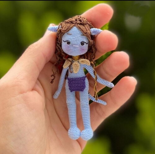 Receita Avatar Amigurumi
