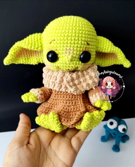 Receita Baby Yoda Amigurumi