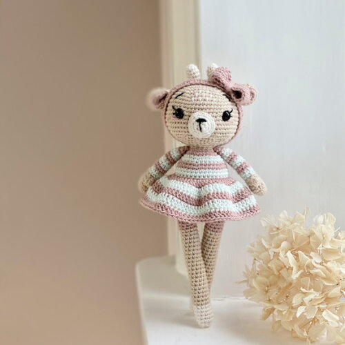 Receita Bailarina Amigurumi