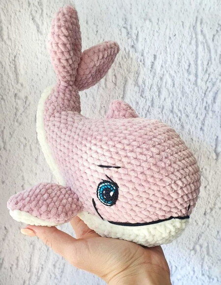 Receita Baleia Amigurumi