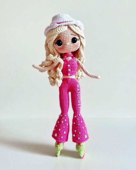 Receita Barbie Amigurumi
