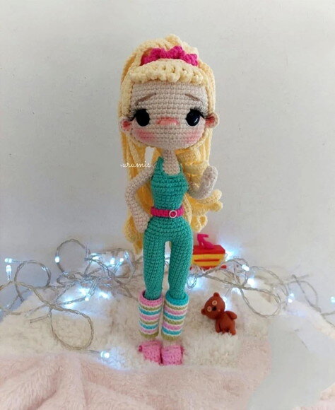 Receita Barbie Amigurumi