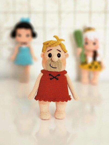 Receita Barney Amigurumi