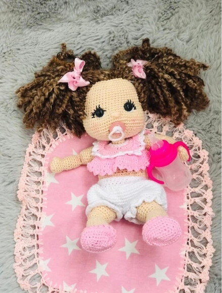 Receita Bebe Amigurumi