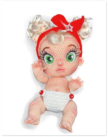 Receita Bebe Amigurumi