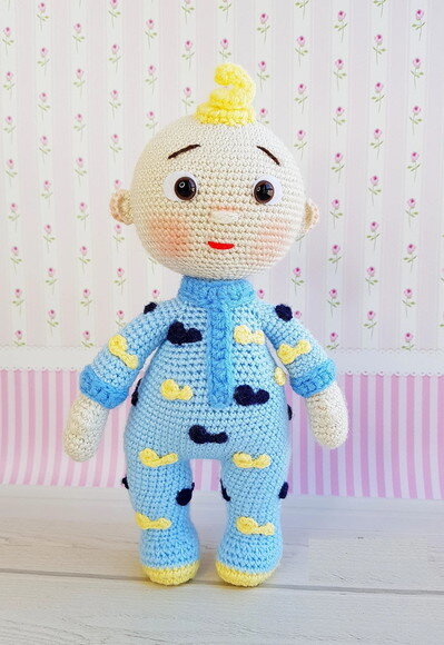 Receita Bebe Amigurumi
