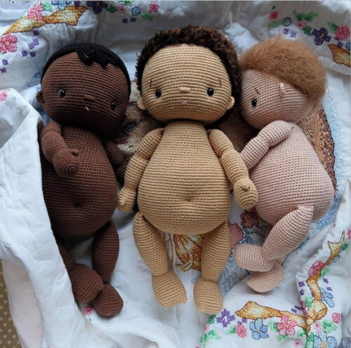 Receita Bebe Amigurumi