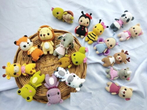 Receita Bichinhos Amigurumi