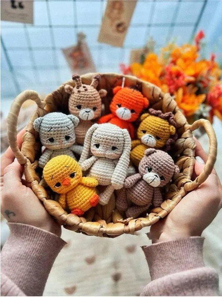 Receita Bichinhos Fazendinha Amigurumi