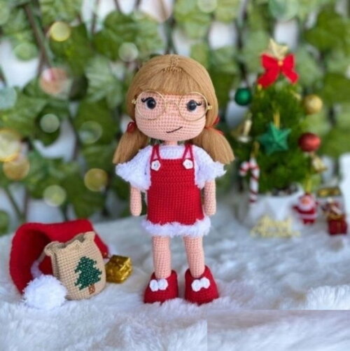 Receita Boneca Abigail Amigurumi