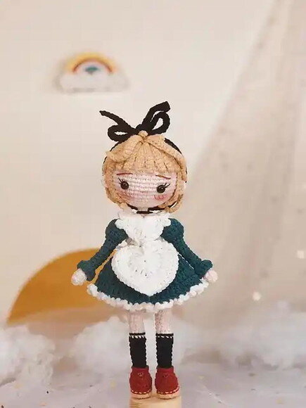 Receita Boneca Alice Amigurumi