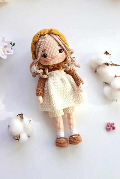 Receita Boneca Amigurumi