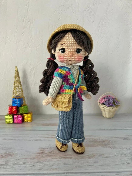 Receita Boneca Amigurumi