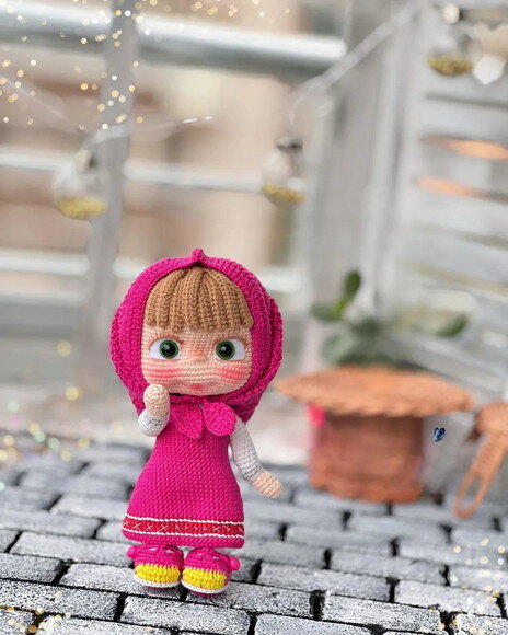 Receita Boneca Amigurumi