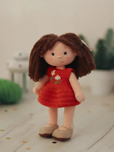 Receita Boneca Amigurumi