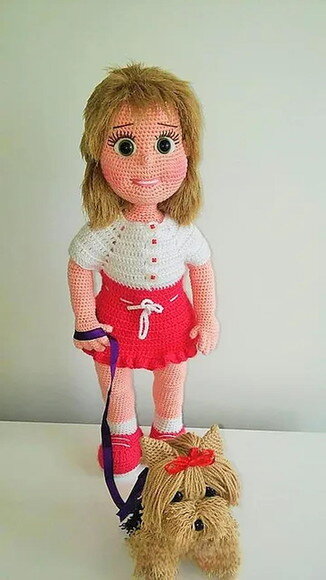 Receita Boneca Amigurumi