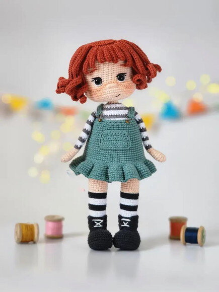 Receita Boneca Amigurumi