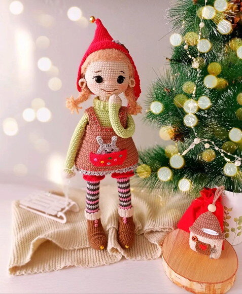 Receita Boneca Amigurumi