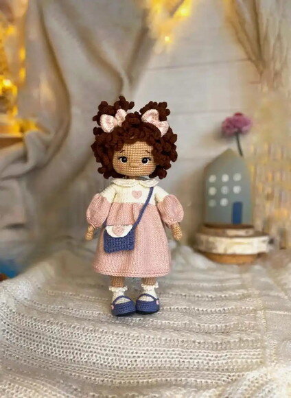 Receita Boneca Amigurumi